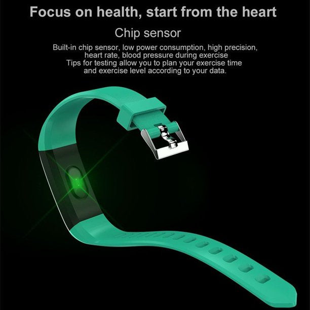 ID115 Plus Fitness and Health Tracking Smartbracelet